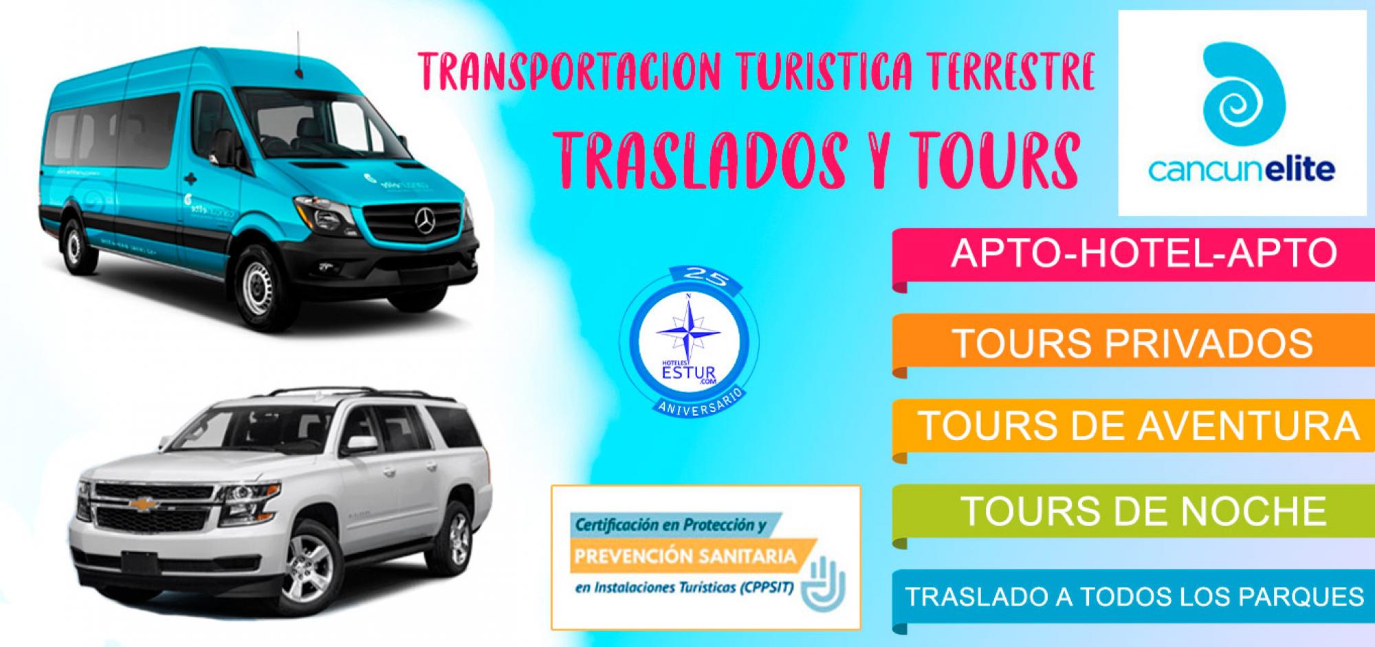 ADICIONAL SERVICIOS TERRESTRES-ESTUR RECEPTIVO-CANCUN