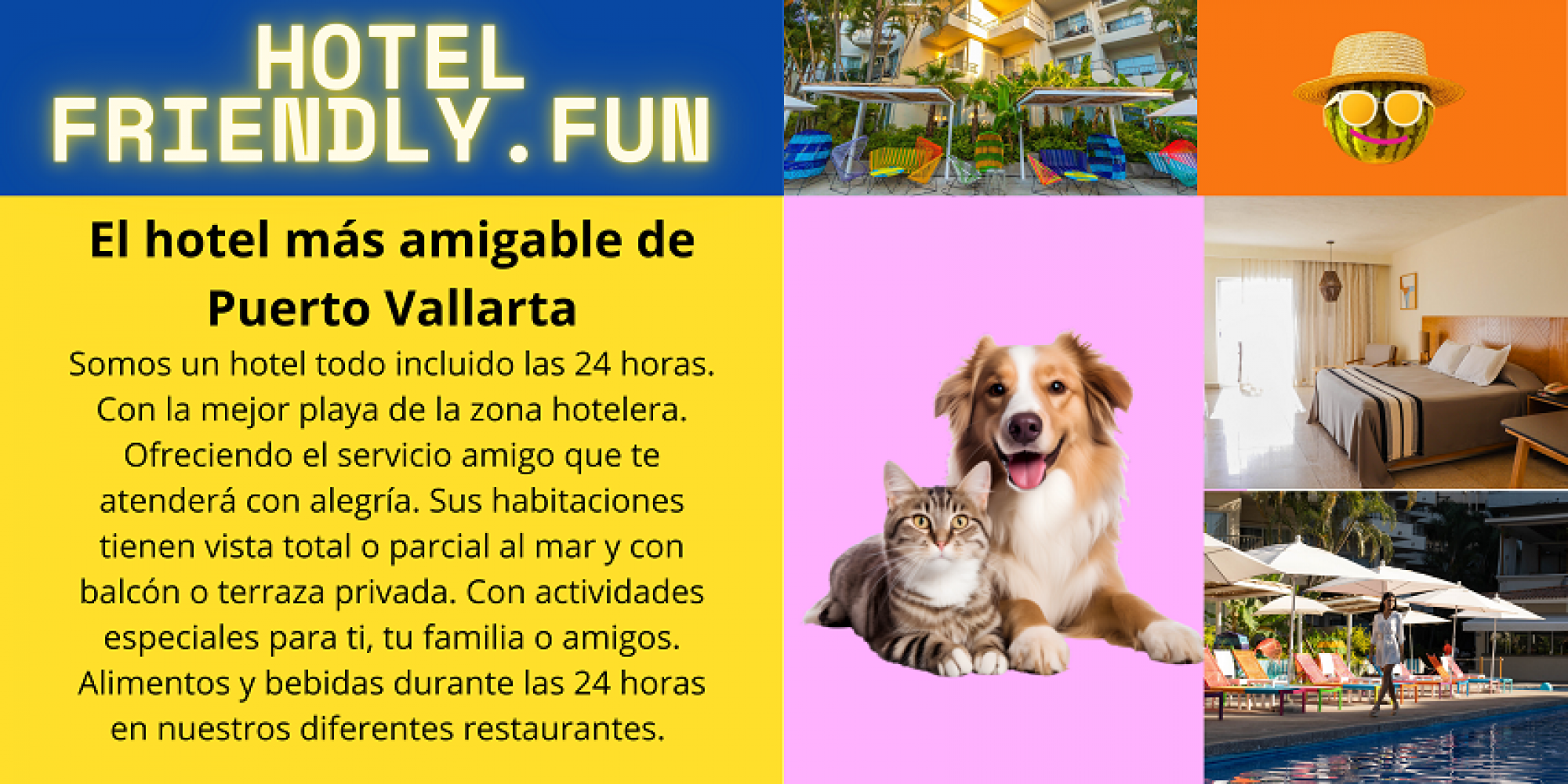 FRIENDLY (HOLA) VALLARTA RESORT  SPA     ( Todo incluido )
