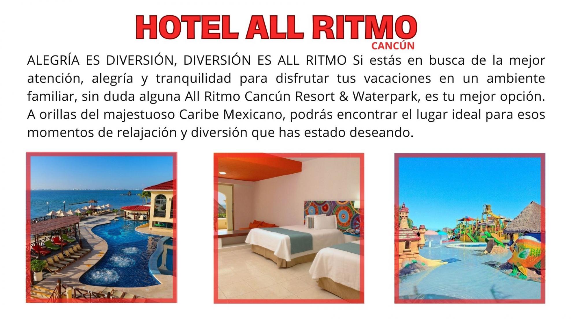 ALL RITMO CANCÚN RESORT & WATERPARK, Antes SEA ADVENTURE (Todo Incluido )