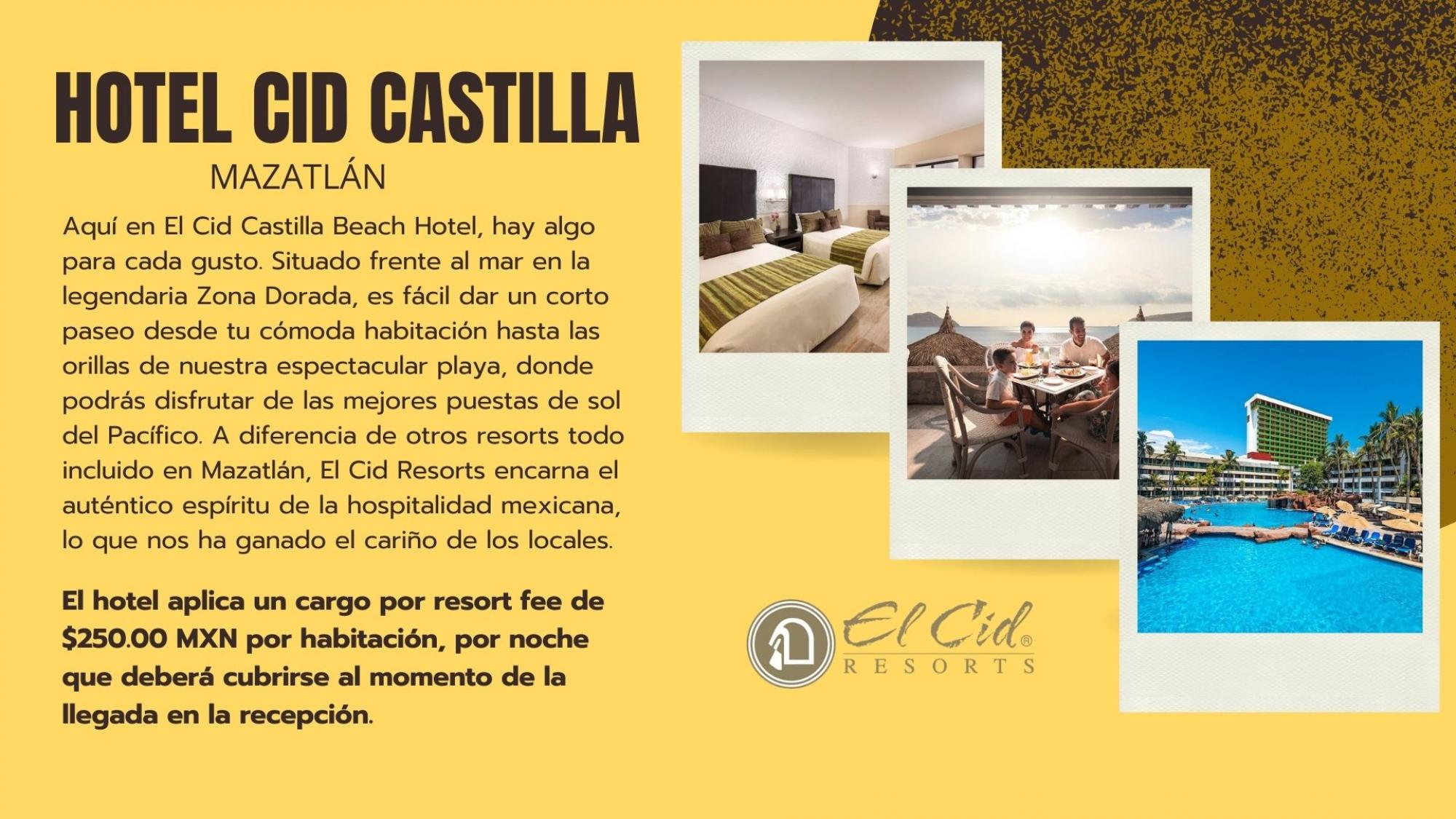 EL CID CASTILLA HOTEL DE PLAYA 