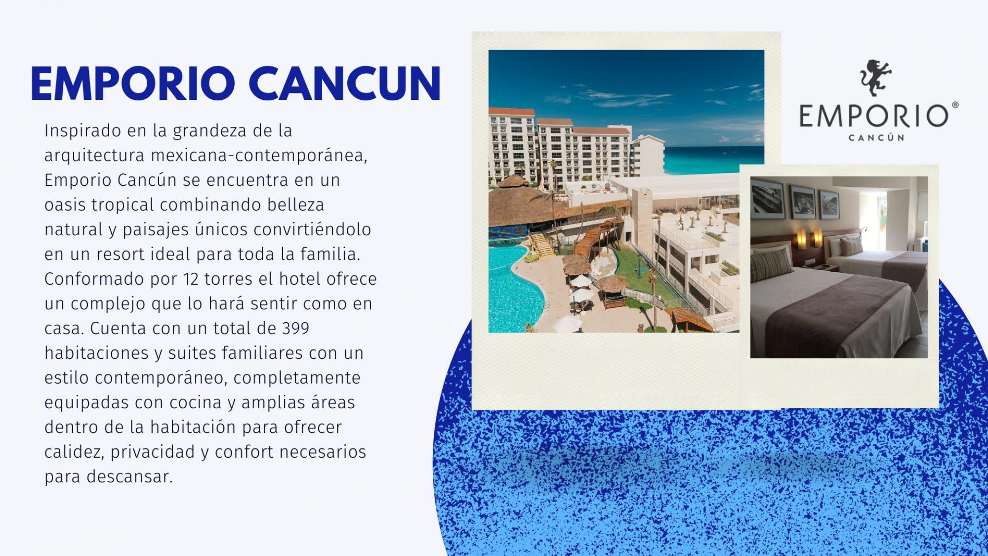 HOTEL EMPORIO CANCUN (Plan Europeo )